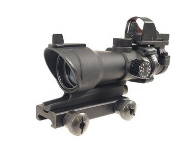 Aim-O ACOG 4×32 Scope Red/Green Reticle with Mini Red Dot
