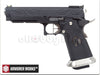 Armorer Works Hi-Capa 5.1 Single Barrel GBB Pistol (Black)