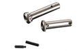 Alpha Parts CNC Stainless Receiver Pin for M4 GBB / Systema PTW (Silver/ B Type)