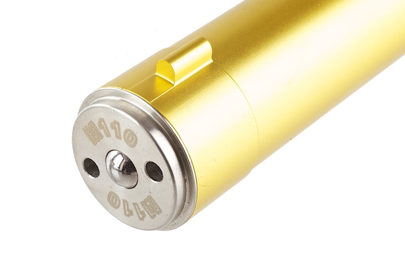 Alpha Parts M110 Cylinder Set for Systema Over 14.5" Inner Barrel PTW M4 (Gold)