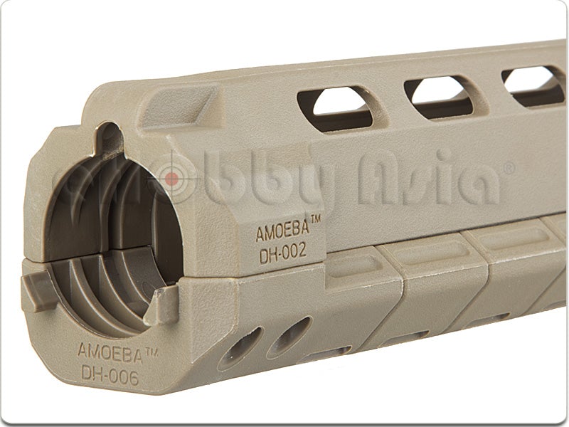 Amoeba (ARES) M4 Mid-Length Handguard Set (Medium, Dark Earth)