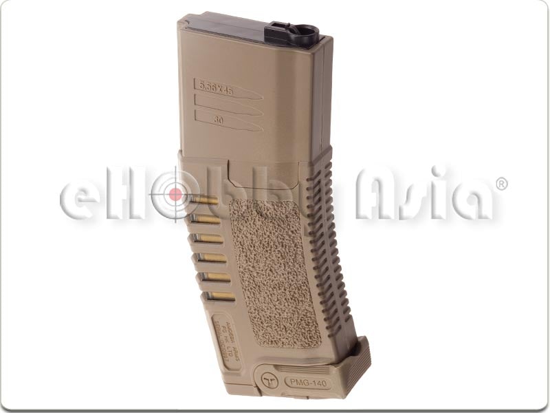 Amoeba M4/M16 140rd AEG Magazine (Dark Earth)
