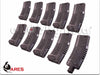 Amoeba M4/M16 140rd AEG Class Box Set Magazine (10pcs Set, Black)