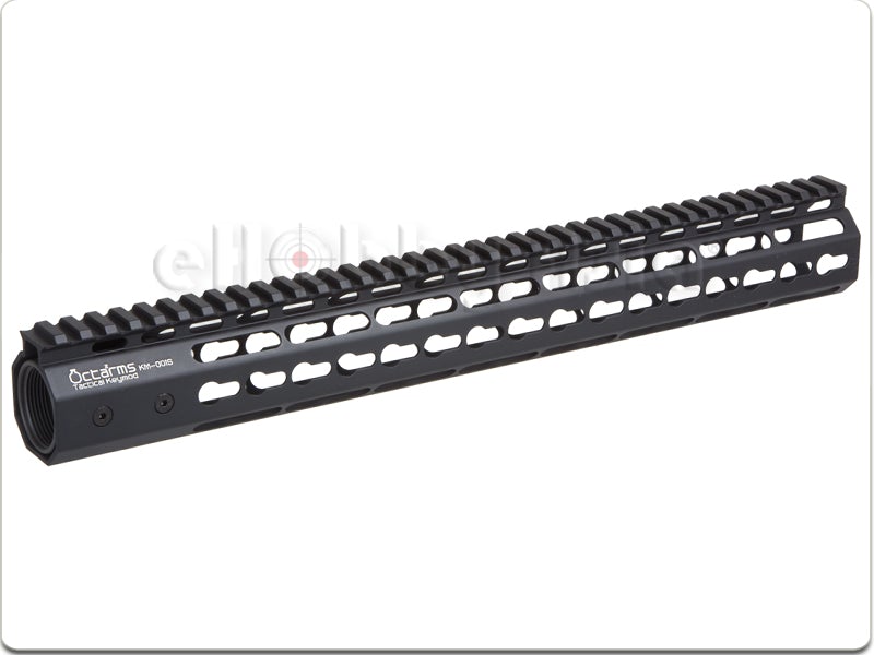 ARES Octarms 15 Inch Tactical Keymod System Handguard Set (Black)