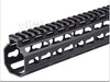 ARES Octarms 15 Inch Tactical Keymod System Handguard Set (Black)