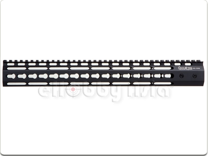 ARES Octarms 15 Inch Tactical Keymod System Handguard Set (Black)