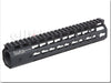 ARES Octarms 10 Inch Tactical Keymod System Handguard Set (Black)