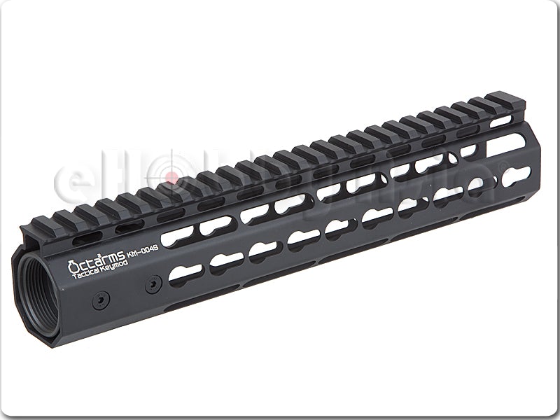 ARES Octarms 10 Inch Tactical Keymod System Handguard Set (Black)