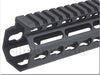 ARES Octarms 10 Inch Tactical Keymod System Handguard Set (Black)