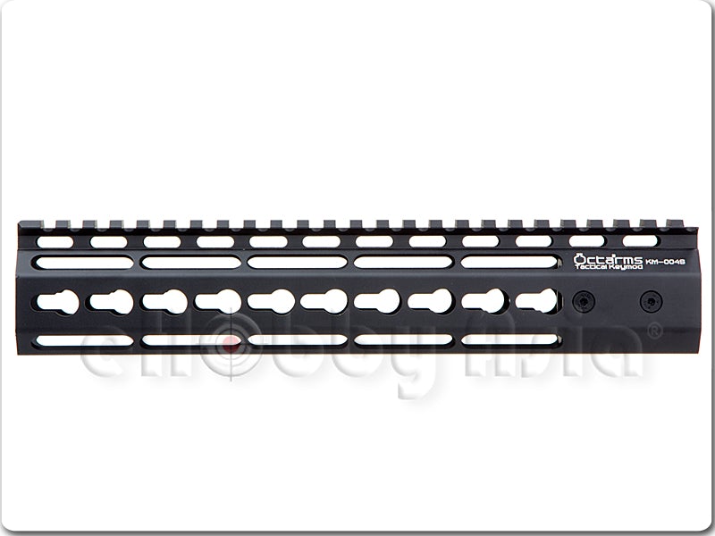 ARES Octarms 10 Inch Tactical Keymod System Handguard Set (Black)