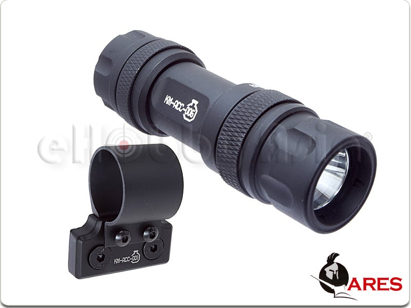 ARES Octarms Flashlight with Mount for Keymod System