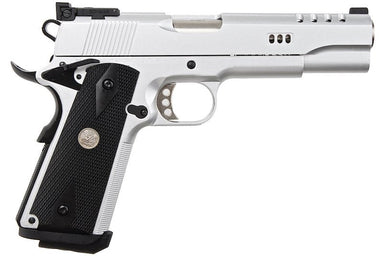 Army Armament R30 M1911A1 V12 Custom GBB Pistol (Silver)