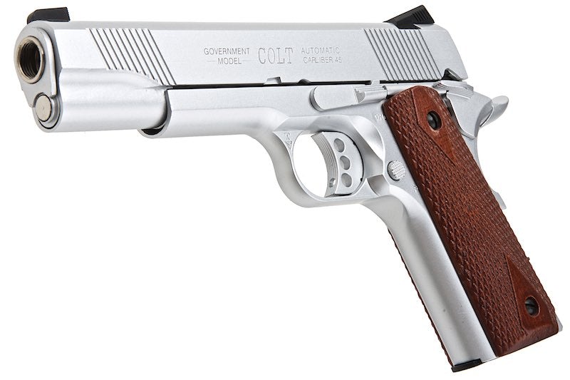 Army Armament R30 Government Style M1911A1 Competition GBB Pistol (Silver)