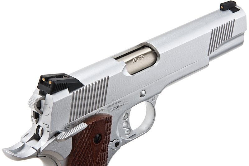 Army Armament R30 Government Style M1911A1 Competition GBB Pistol (Silver)