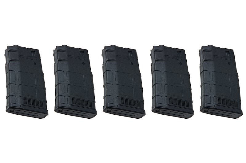 BW AR30枚まとめ売り ARES 130rds Magazine for Ares AR308 / SR25-M110 Airsoft (5pcs)