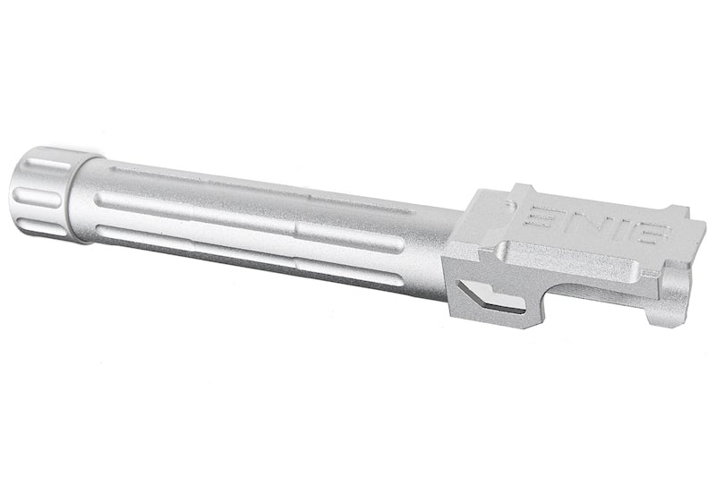 EA 9INE 14mm CCW Threaded Barrel for Marui Model 19 GBB (Silver)