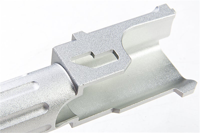 EA 9INE 14mm CCW Threaded Barrel for Marui Model 19 GBB (Silver)