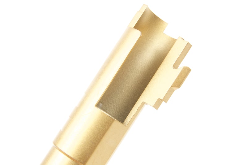 EA SAI Style 5" Stainless Steel Outer Barrel for Marui Hi-Capa 5.1 GBB (Gold)