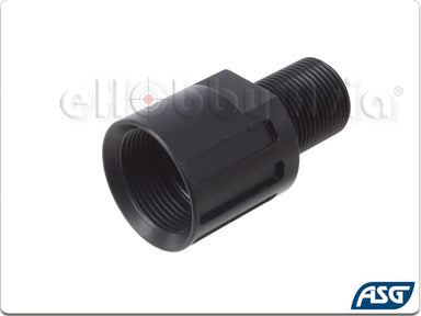 ASG 18mm to 14mm CCW Thread Adapter for CZ Scorpion EVO3A1