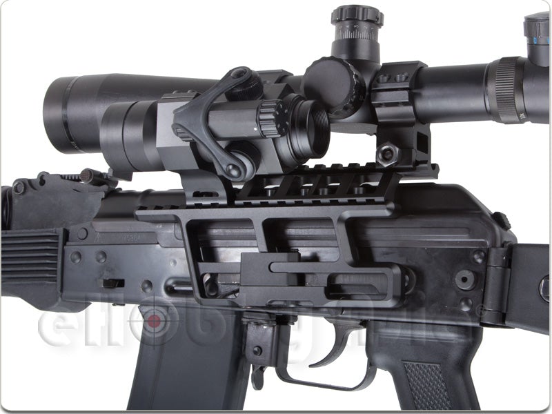 Asura Dynamics 30mm Optic Rail Mount Base Set for AK AEG / GBB