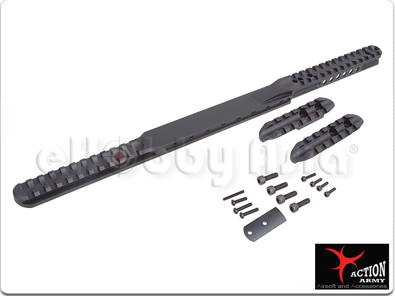 Action Army Long Scope Rail for Marui VSR-10 / KJ M700