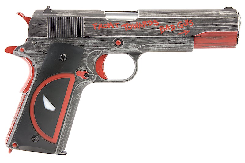 AW Custom Deadpool 'Maximum Effort' 1911 GBB Pistol