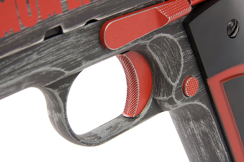 AW Custom Deadpool 'Maximum Effort' 1911 GBB Pistol