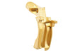 AW Custom HX Grip Safety for Marui/ WE/ AW Hi-Capa GBB Pistols (Gold)