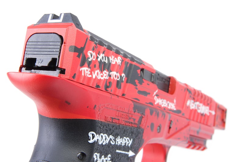 AW Custom VX7112 Deadpool RMR Style 17 GBB Pistol