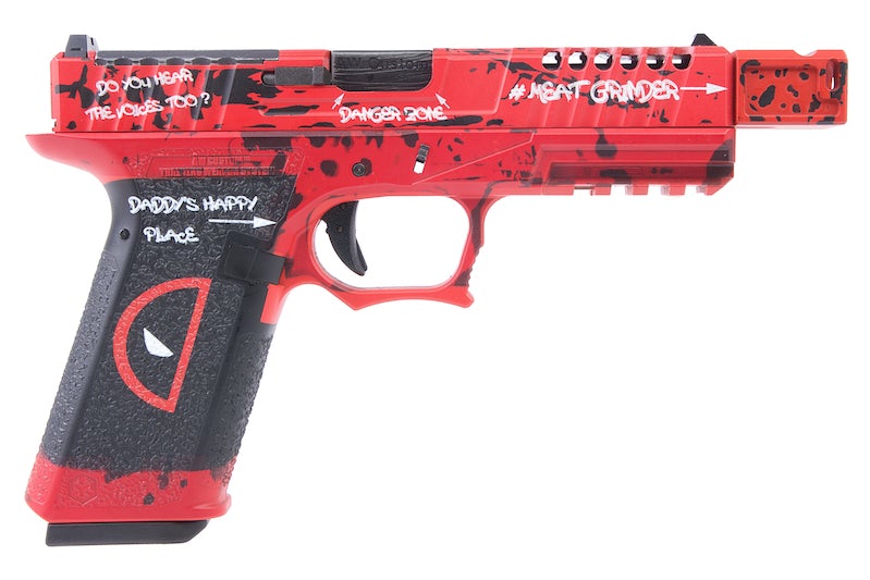 AW Custom VX7112 Deadpool RMR Style 17 GBB Pistol