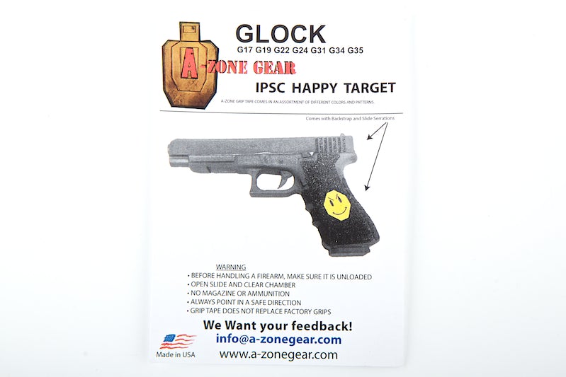 A-ZONE Gear HAPPY IPSC TARGET for G Series