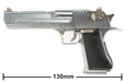 Blackcat Mini Model Gun - Desert Eagle (Shell Eject, Silver)