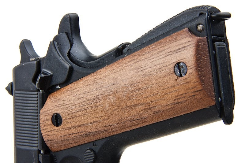 Blackcat Airsoft 1/2 Scale High Precision Min Model Gun 1911 with Wooden Grip (Limited Edition)