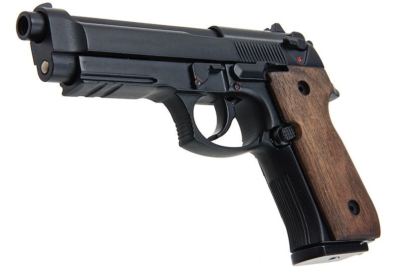 Blackcat Airsoft 1/2 Scale High Precision Min Model Gun M92F with Wooden Grip (Limited Edition)