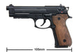 Blackcat Airsoft 1/2 Scale High Precision Min Model Gun M92F with Wooden Grip (Limited Edition)