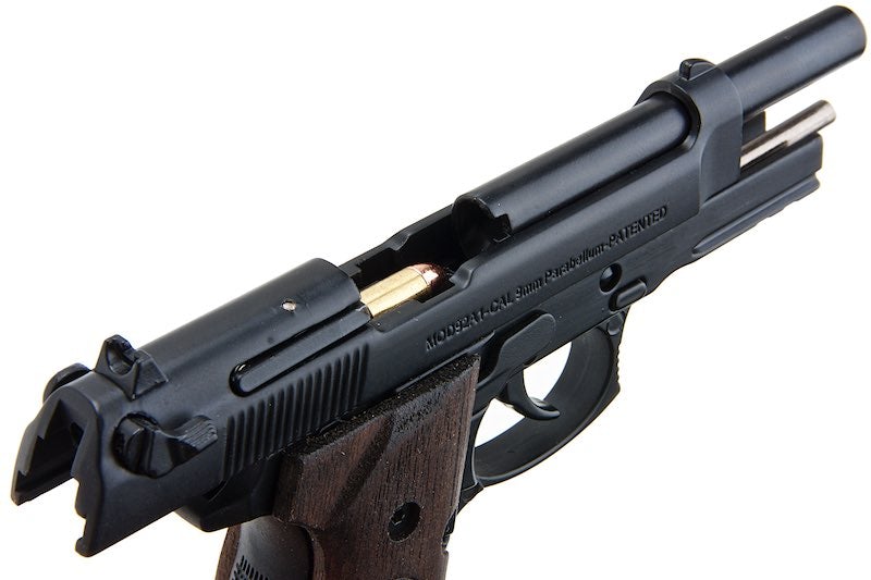 Blackcat Airsoft 1/2 Scale High Precision Min Model Gun M92F with Wooden Grip (Limited Edition)