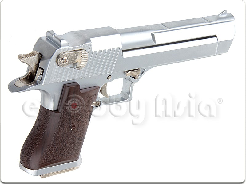 Blackcat Mini Model Gun - Desert Eagle (Shell Eject, Silver)