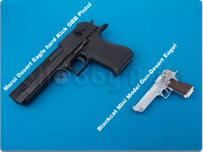 Blackcat Mini Model Gun - Desert Eagle (Shell Eject, Silver)