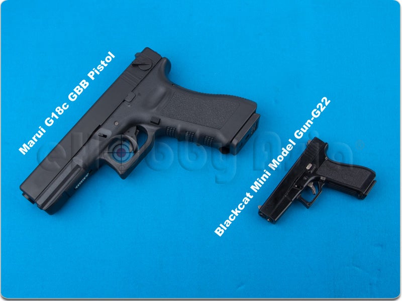 Blackcat Mini Model Gun - G22 (Black)