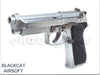 Blackcat Mini Model Gun - M92F (Shell Eject, Silver)