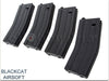 Blackcat 30rd/120rd Aluminum Magazine for Systema PTW AEG (4pcs)