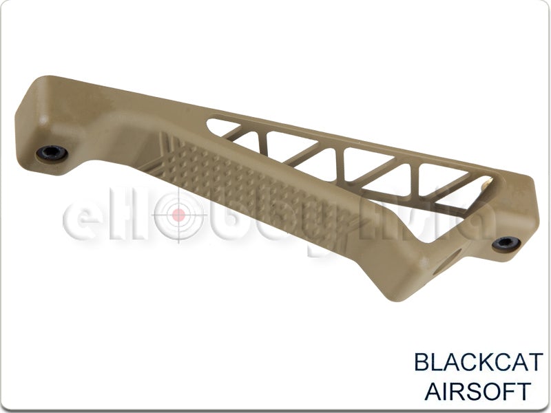Blackcat Aluminum Keymod Angled Grip (Tan)