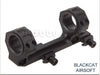 Blackcat Airsoft 25/30mm GE Dual Scope Mount (Black)