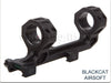 Blackcat Airsoft 25/30mm GE Dual Scope Mount (Black)