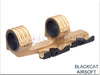 Blackcat 30/35mm QD Extension Dual Rifle Scope Mount (Tan)