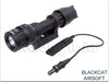 Blackcat M-952 Tactical Flashlight with Rail Mount (Black)