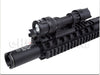 Blackcat M-952 Tactical Flashlight with Rail Mount (Black)