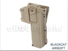 Blackcat Tactical Molle Holster for G17/G18C Pistol (Tan)