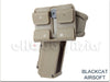 Blackcat Tactical Molle Holster for G17/G18C Pistol (Tan)