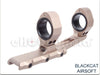 Blackcat 25/30mm Long Exteneded Dual Scope Mount (Tan)